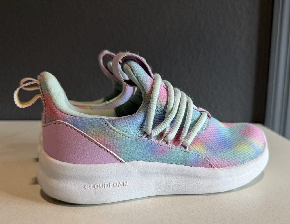 Adidas Lite Racer Adapt 7.0 Patel Tie-Dye Shoes Size: 1